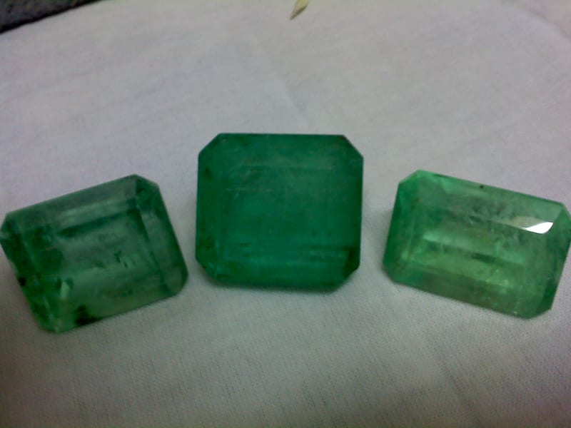 5.25 carat natural Panjshir emerald, emerald cut, astrology grade Panna